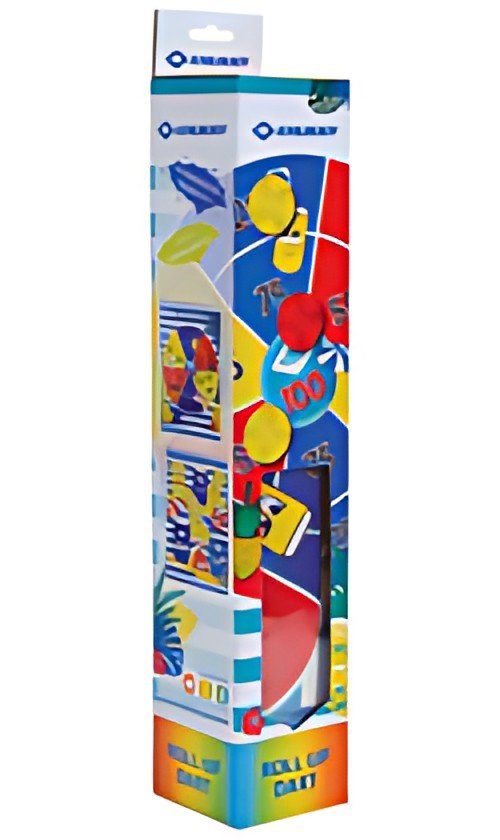 SCHILDKRÖT Jeu de cible Roll up