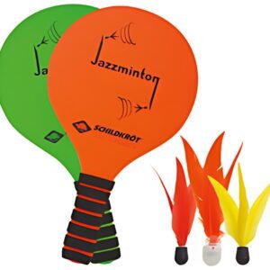 SCHILDKRÖT Set de jazzminton, orange / grün
