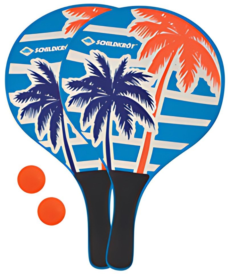 SCHILDKRÖT Set de Beach Paddle Ball, 4 pièces