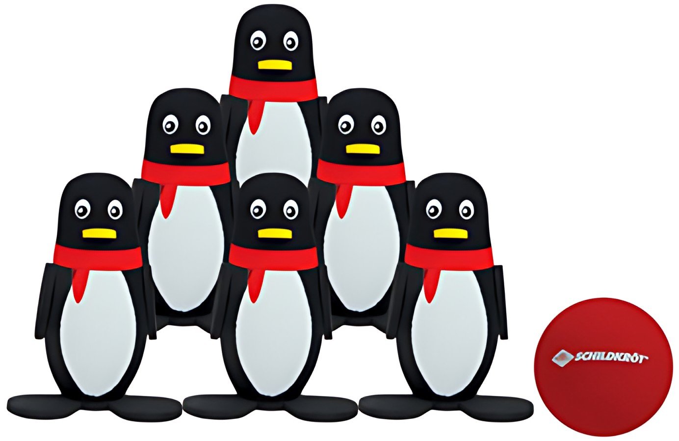 SCHILDKRÖT Set de bowling pour enfants "Pinguin"