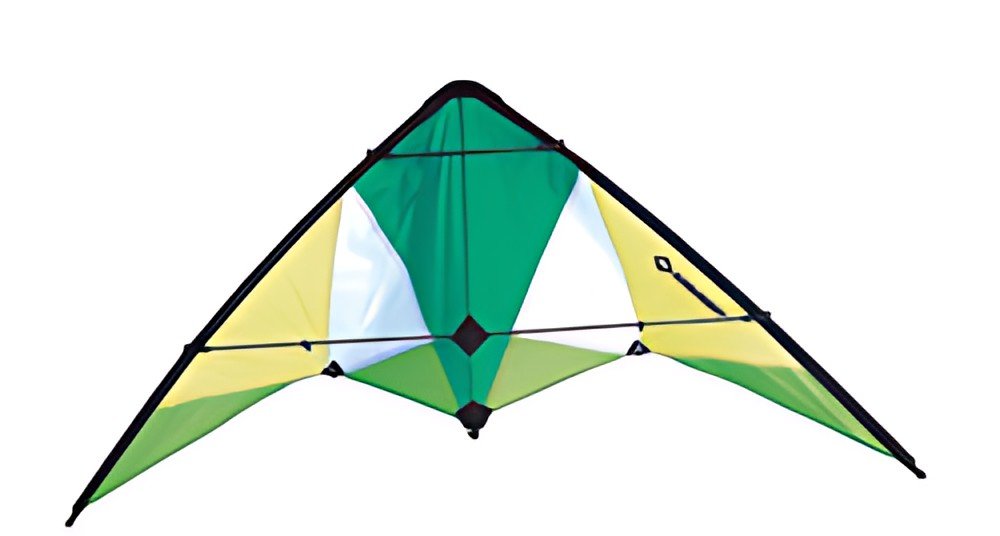 SCHILDKRÖT Cerf-volant acrobatique Stunt Kite 133, vert