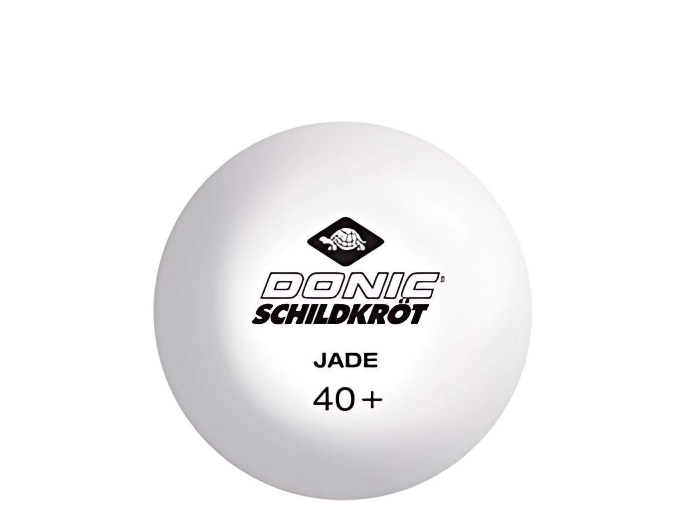 DONIC SCHILDKRÖT Balle de tennis de table "Jade", blanc