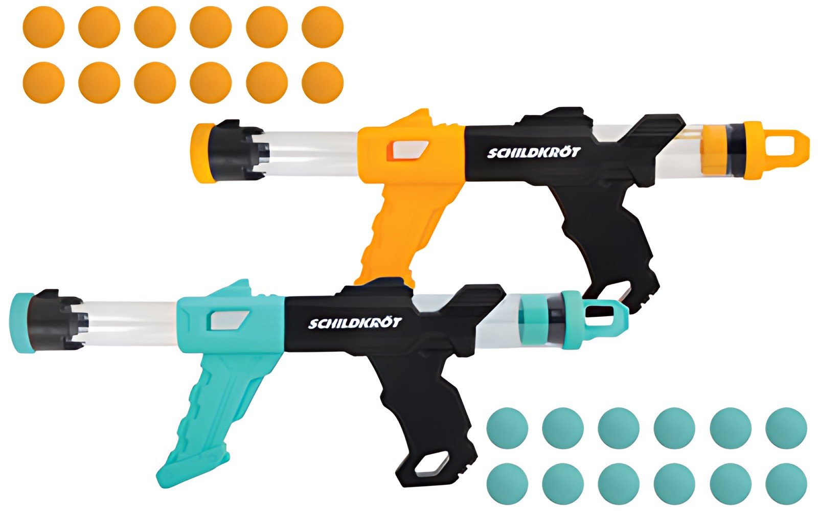 SCHILDKRÖT Pistolet à balles en mousse Fire Blaster Set