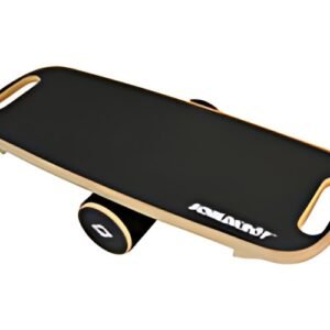 SCHILDKRÖT Balance Board Wave, en bois véritable, noir