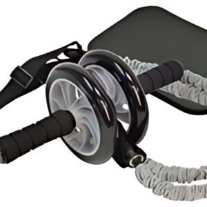 SCHILDKRÖT Set Rouleau AB & extenseur, noir / gris