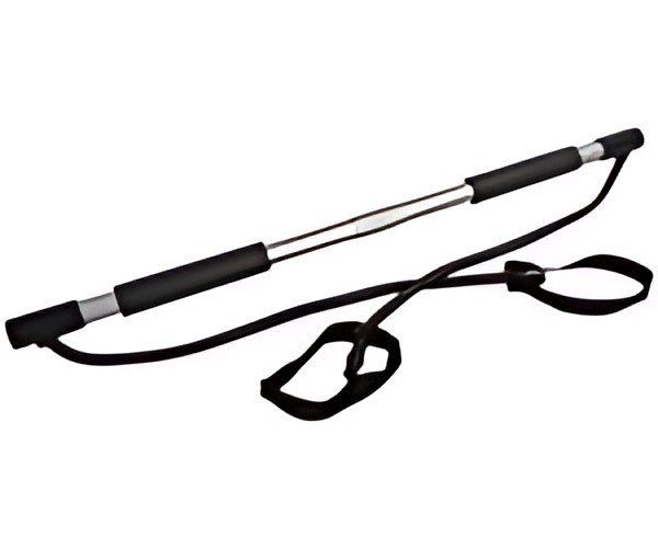 SCHILDKRÖT Bâton de fitness Gymnastics Stick, argent/noir