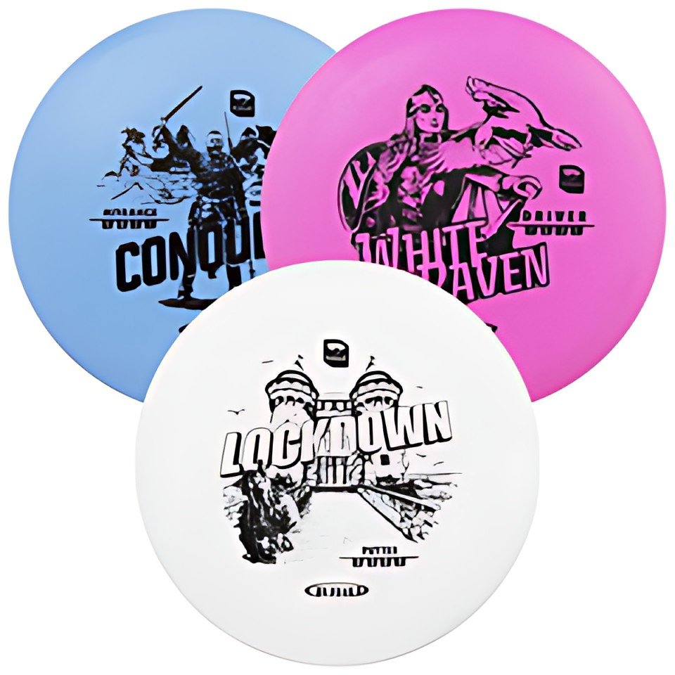 SCHILDKRÖT Kit débutant disc golf Guru, 3 pièces