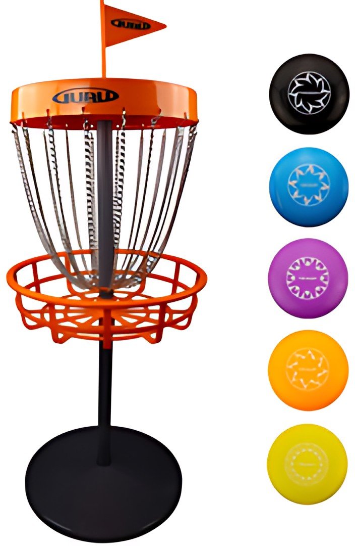 SCHILDKRÖT Guru Disc Golf Set de mini panier de basket