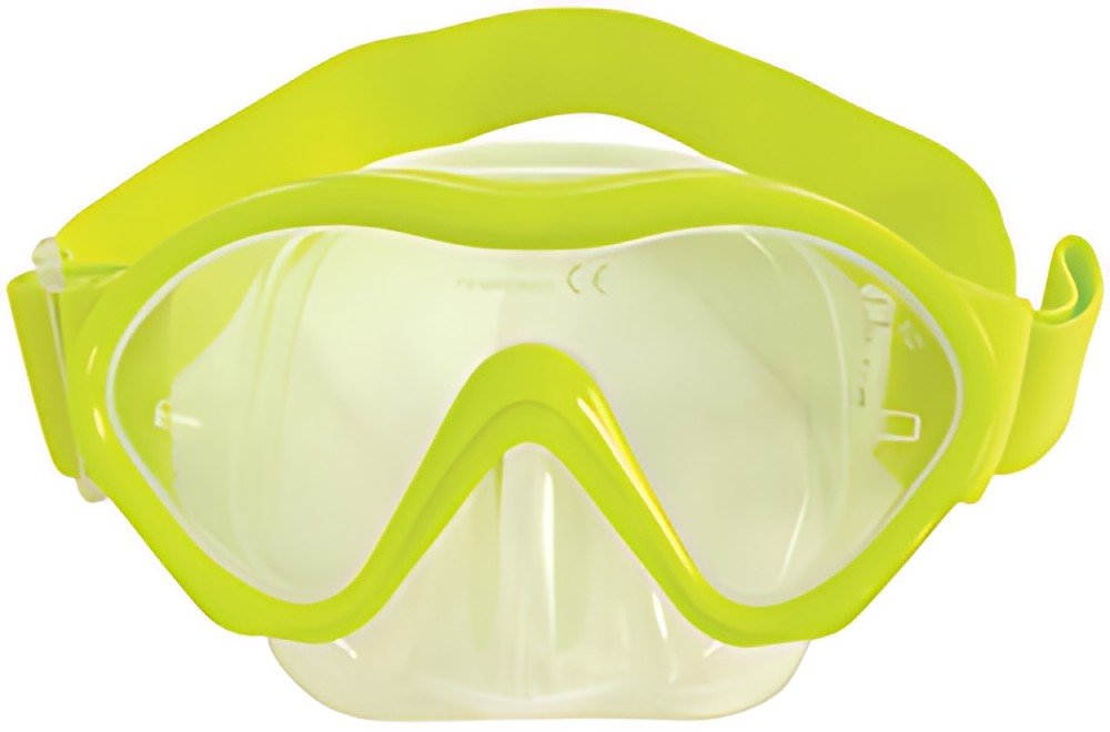 SCHILDKRÖT Masque de plongée junior "MAUI", jaune