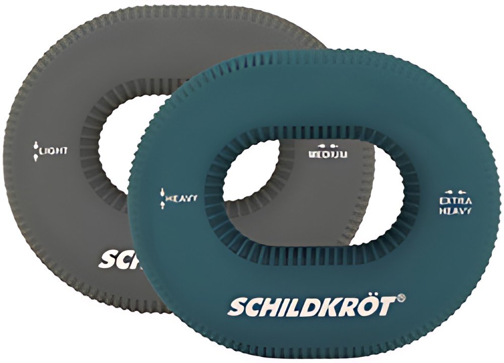 SCHILDKRÖT Anneau de musculation Ergo, set de 2, bleu/gris