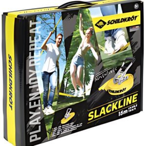 SCHILDKRÖT Slackline, longueur: 15 m, jaune