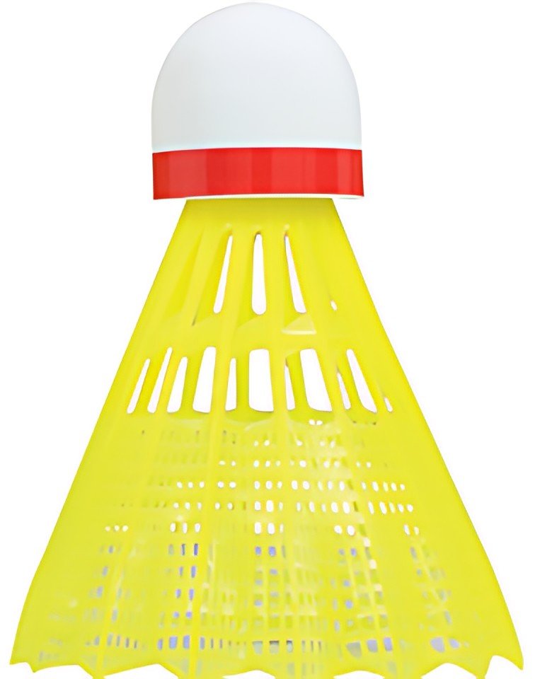 TALBOT torro Volant de badminton Tech350, rapide,jaune/rouge