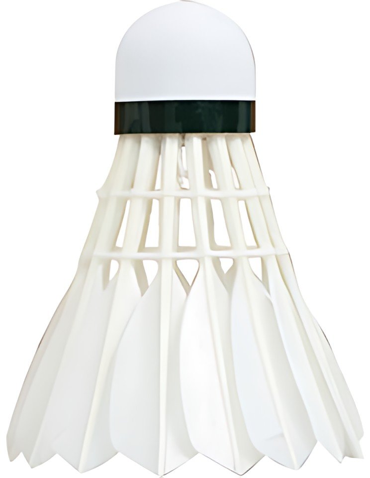 Balle de badminton TALBOT torro Hit 750, lente, blanche