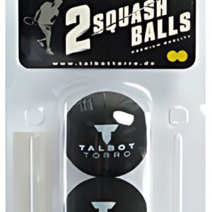 TALBOT torro Balle de squash, extra lent, noir/jaune