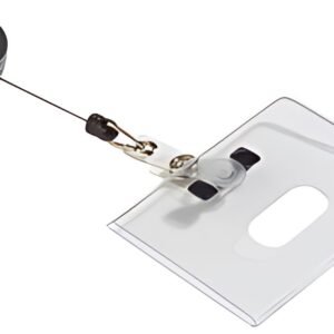 DURABLE Porte-badge, en PVC souple, 85 x 54 mm
