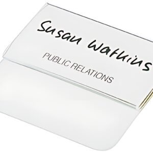 DURABLE Porte-badge, avec languette, 75 x 40 mm