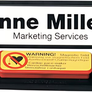 DURABLE Badge Clip-Card, avec aimant, 67 x 17 mm