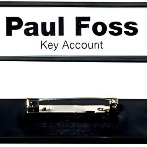 DURABLE Porte-badge Clip-Card avec épingle, 67 x 17 mm