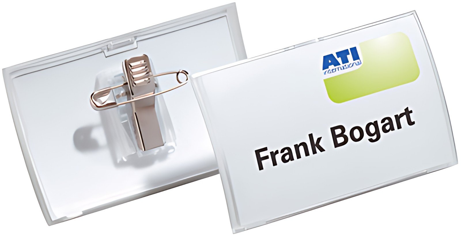 DURABLE Porte-badge Click Fold, avec pince combi, 75 x 40 mm