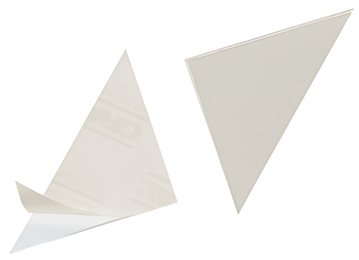 DURABLE Pochette triangulaire autocollante CORNERFIX
