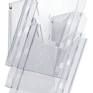 DURABLE Porte-brochures COMBIBOXX A4 set L, transparent