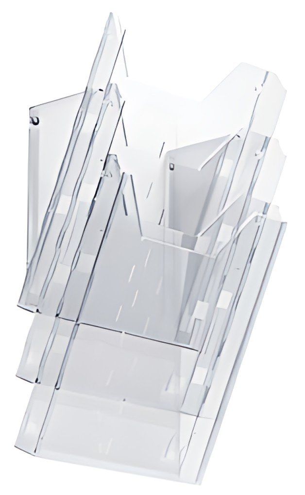 DURABLE Porte-brochures COMBIBOXX A4 set L, transparent