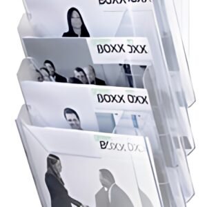DURABLE Porte-brochures COMBIBOXX A4 set XL, transparent