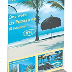 DURABLE Présentoir de table PRESENTER, A4, transparent