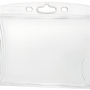 DURABLE Porte-badge double, rigide, avec encoche