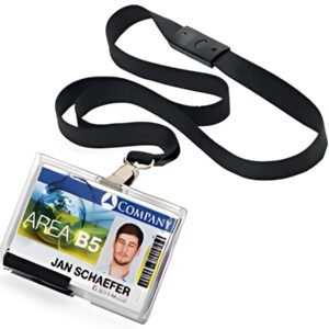 DURABLE Porte-badge "PUSHBOX DUO", pour 2 cartes