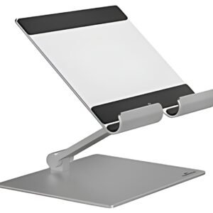 DURABLE Support pour tablette RISE, argent métallisé