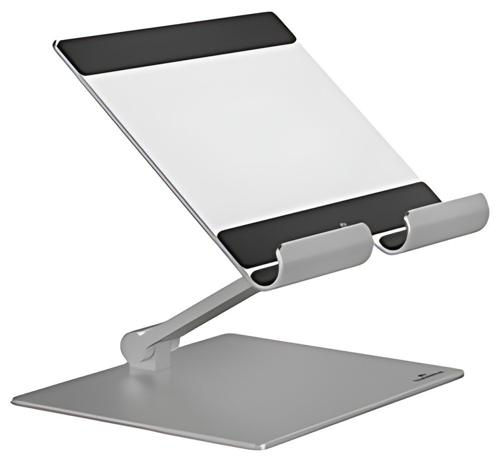 DURABLE Support pour tablette RISE, argent métallisé