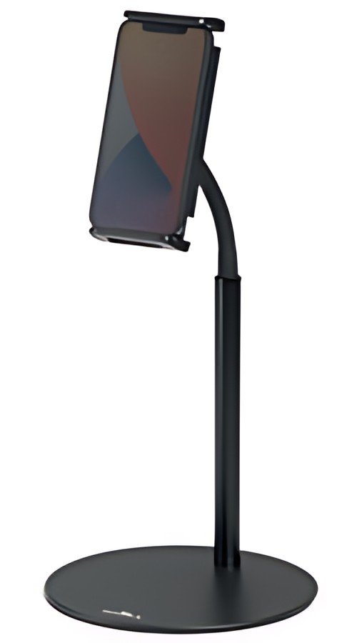 DURABLE Support de table pour tablette TWIST TABLE, noir