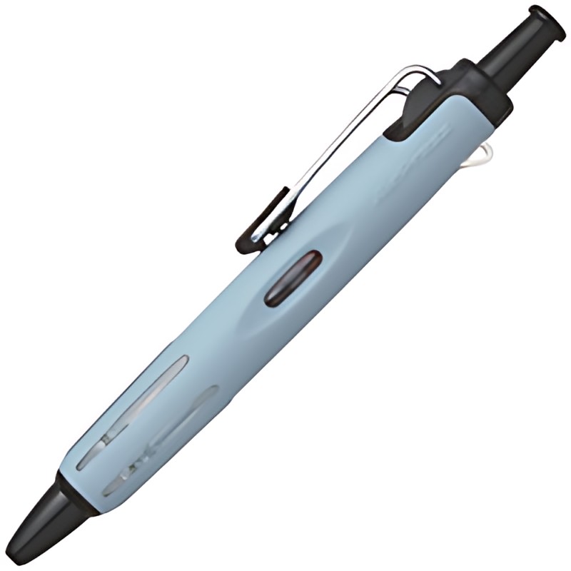 TOMBOW Stylo à bille "AirPress Pen", bleu-gris/noir