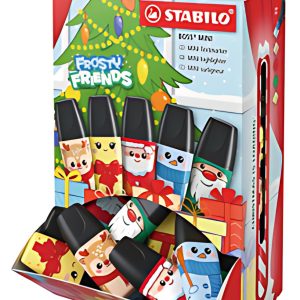 STABILO Surligneur BOSS MINI Frosty Friends, en présentoir