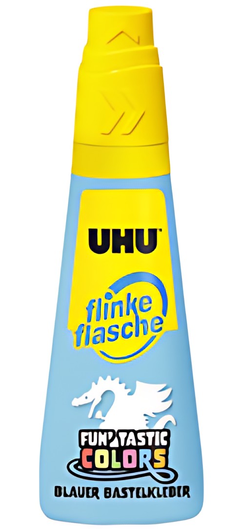 UHU Colle flinke flasche FUN'TASTIC COLORS, 104 g