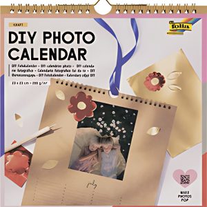 folia Calendrier mural, 230 x 230 mm, carton kraft