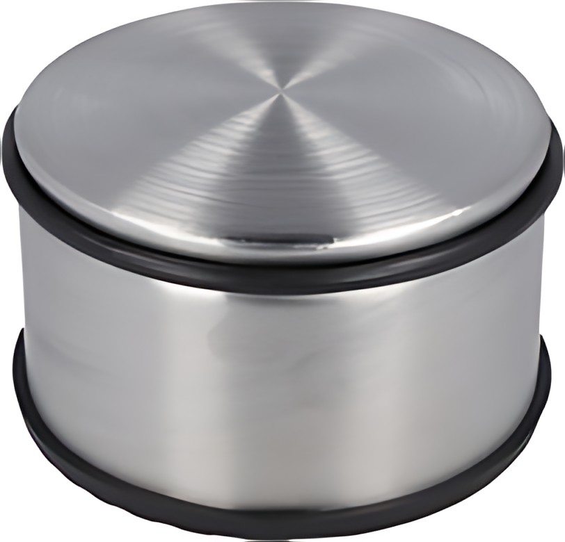 WESTCOTT Butoir de porte, acier inoxydable, diamètre: 110 mm