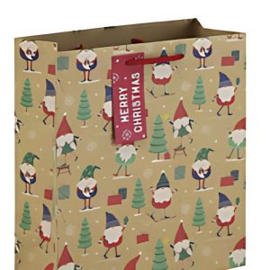 Clairefontaine Sac cadeau de Noël "Gnome", moyen