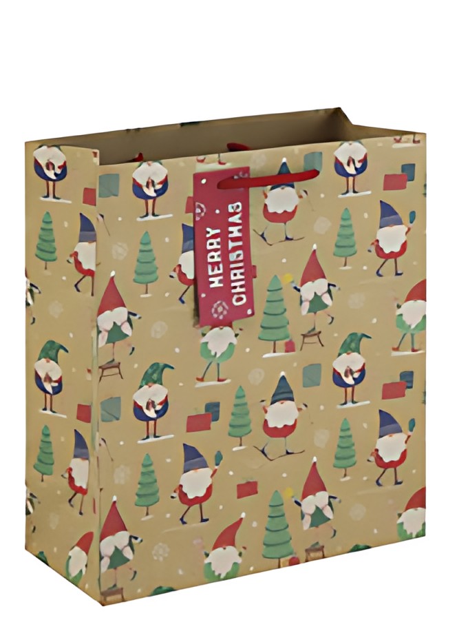 Clairefontaine Sac cadeau de Noël "Gnome", moyen