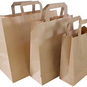 dm-folien Papier-Tragetasche, 260 x 170 x 250 mm, braun